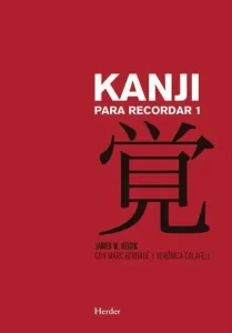 Portada de Kanji para recordar I